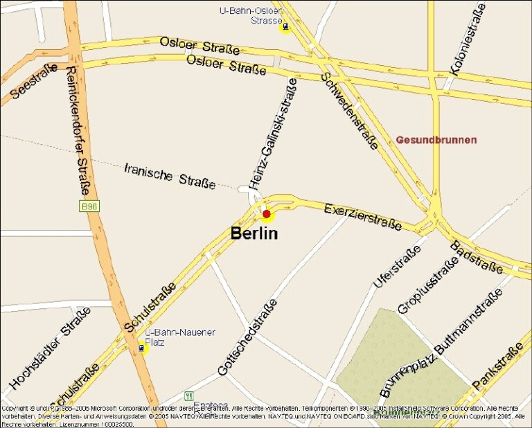 Kartenausschnitt