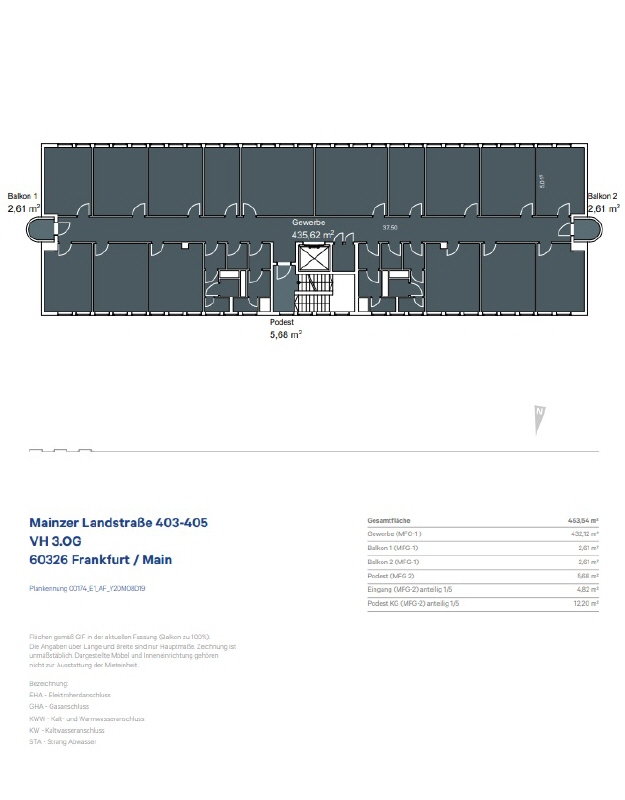 Grundriss Mainzer Landstr