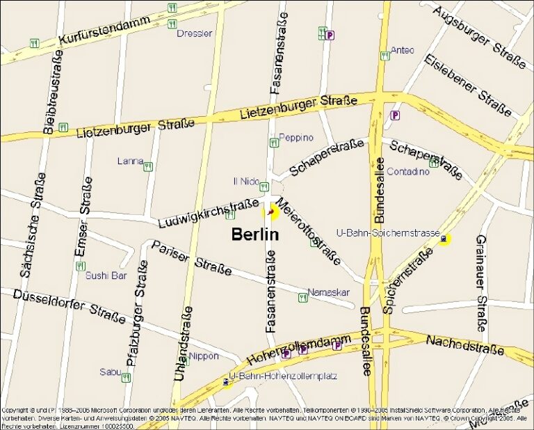 Kartenausschnitt