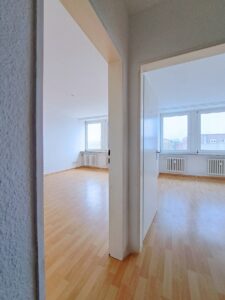 Blick in die Zimmer