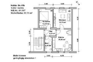VE 01007 Hahler Str49b  1OG re