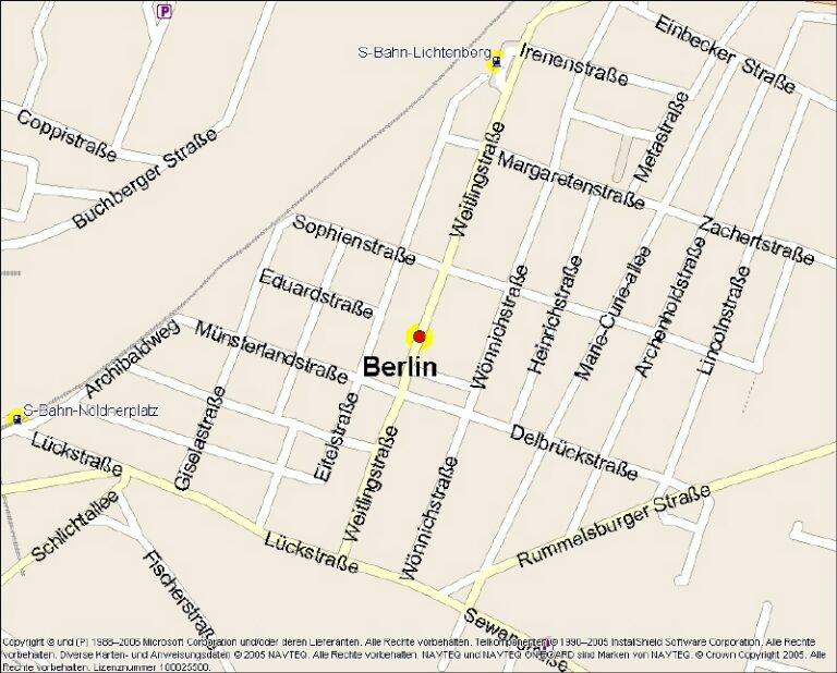 Kartenausschnitt