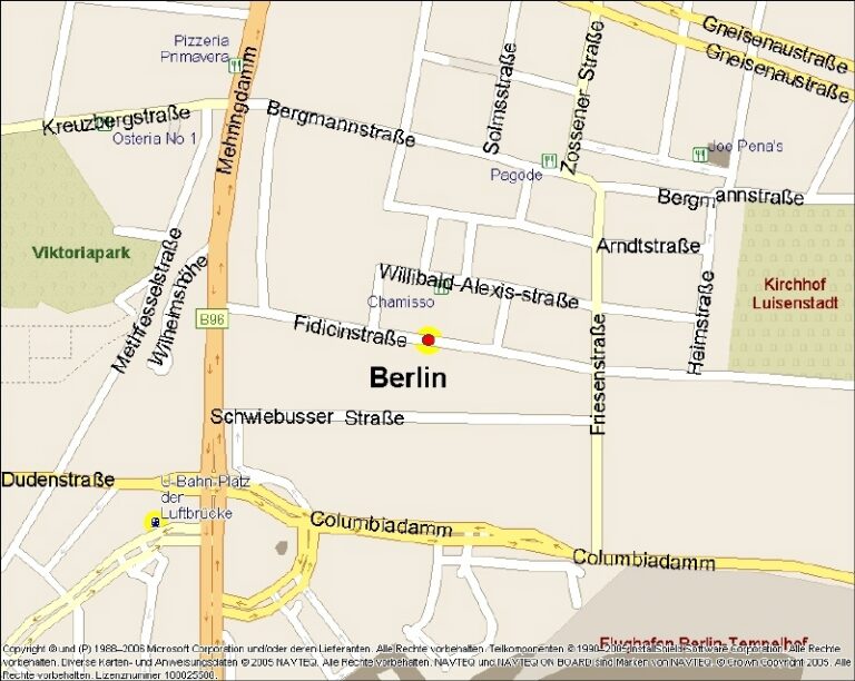 Kartenausschnitt