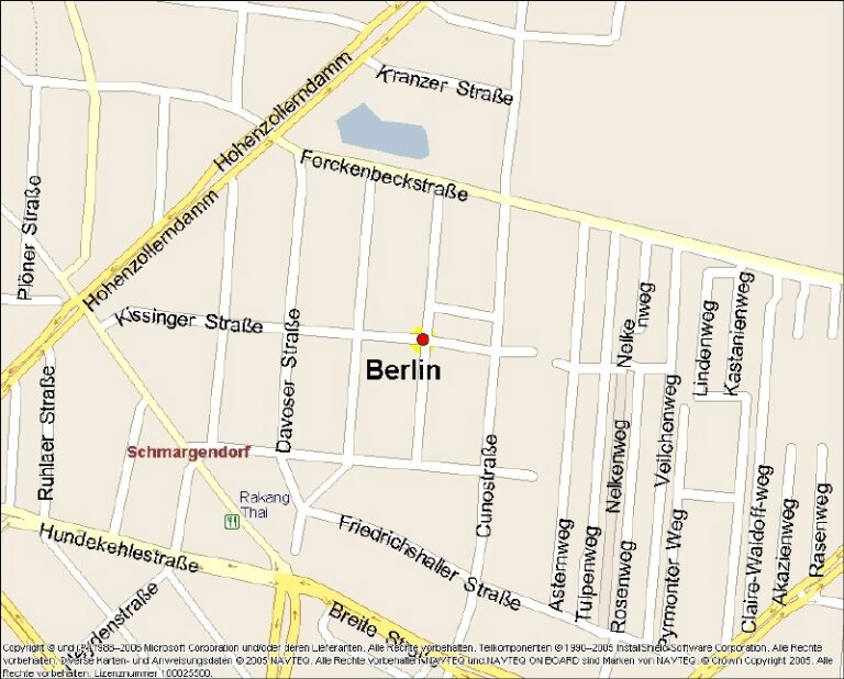 Kartenausschnitt