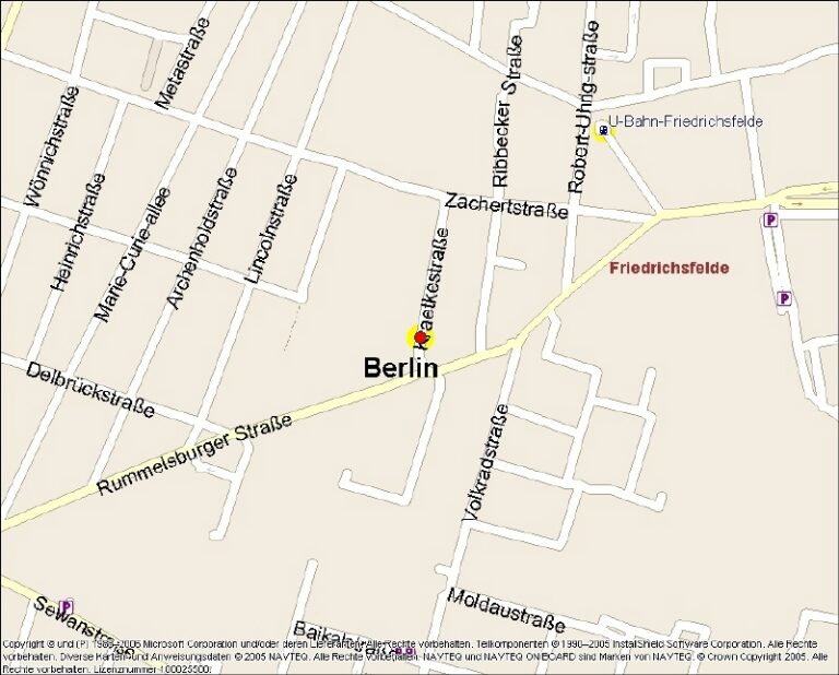 Kartenausschnitt