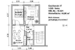VE 10021 Cecilienstr 17   1OG li