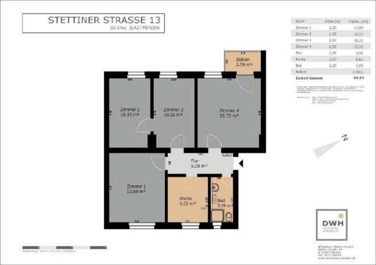 VE 26038  Stettiner Str 13   EG li