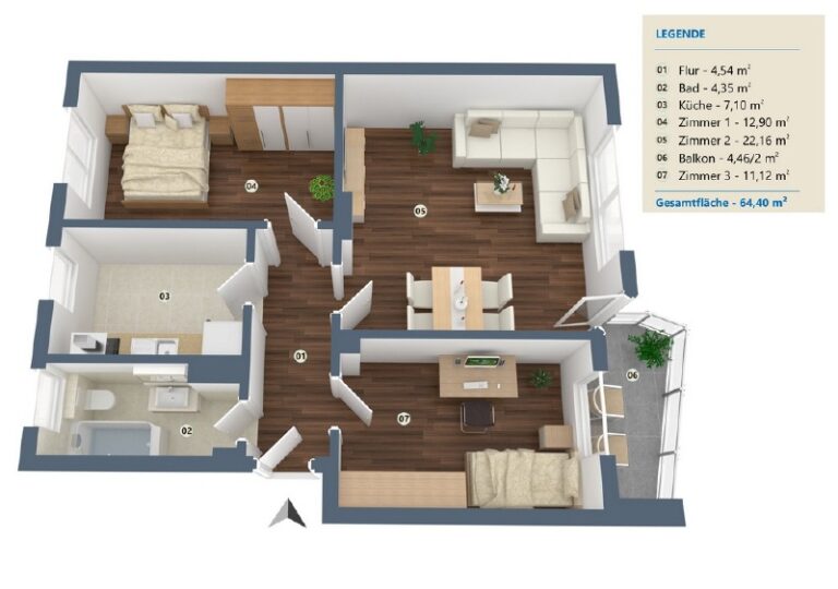 Grundriss - 10626 - Goethestr_28_2OG_links_Flowfact_1900_2300_jpg