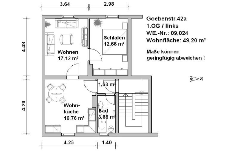 VE 09024 Goebenstr 42a    1OG li
