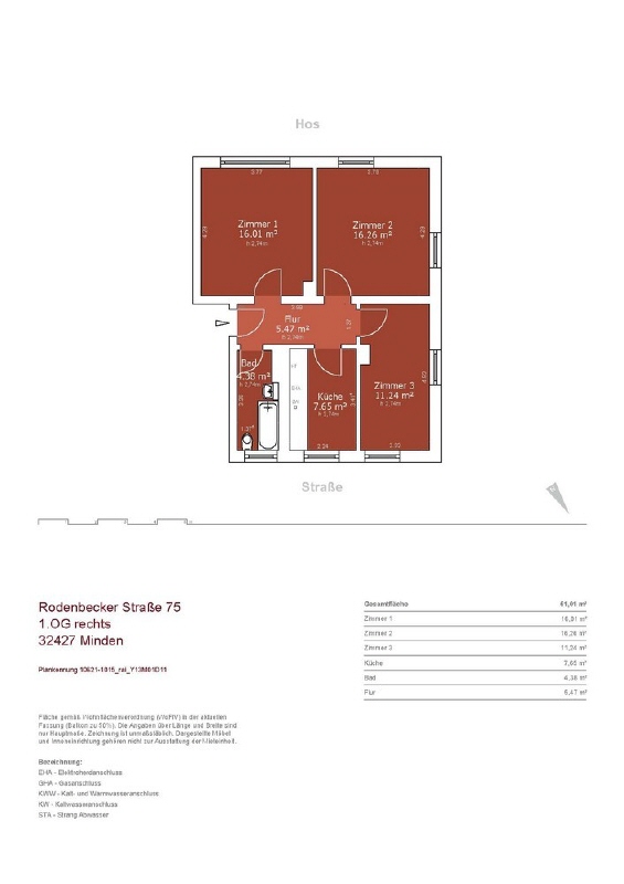 3-Zimmer-Wohnung mit Balkon! - Photo 4